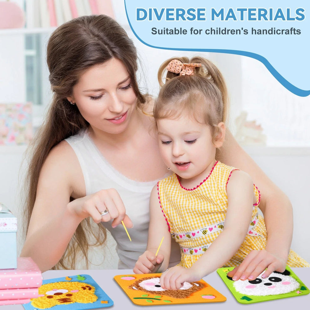 DIY Embroidery Doll Set